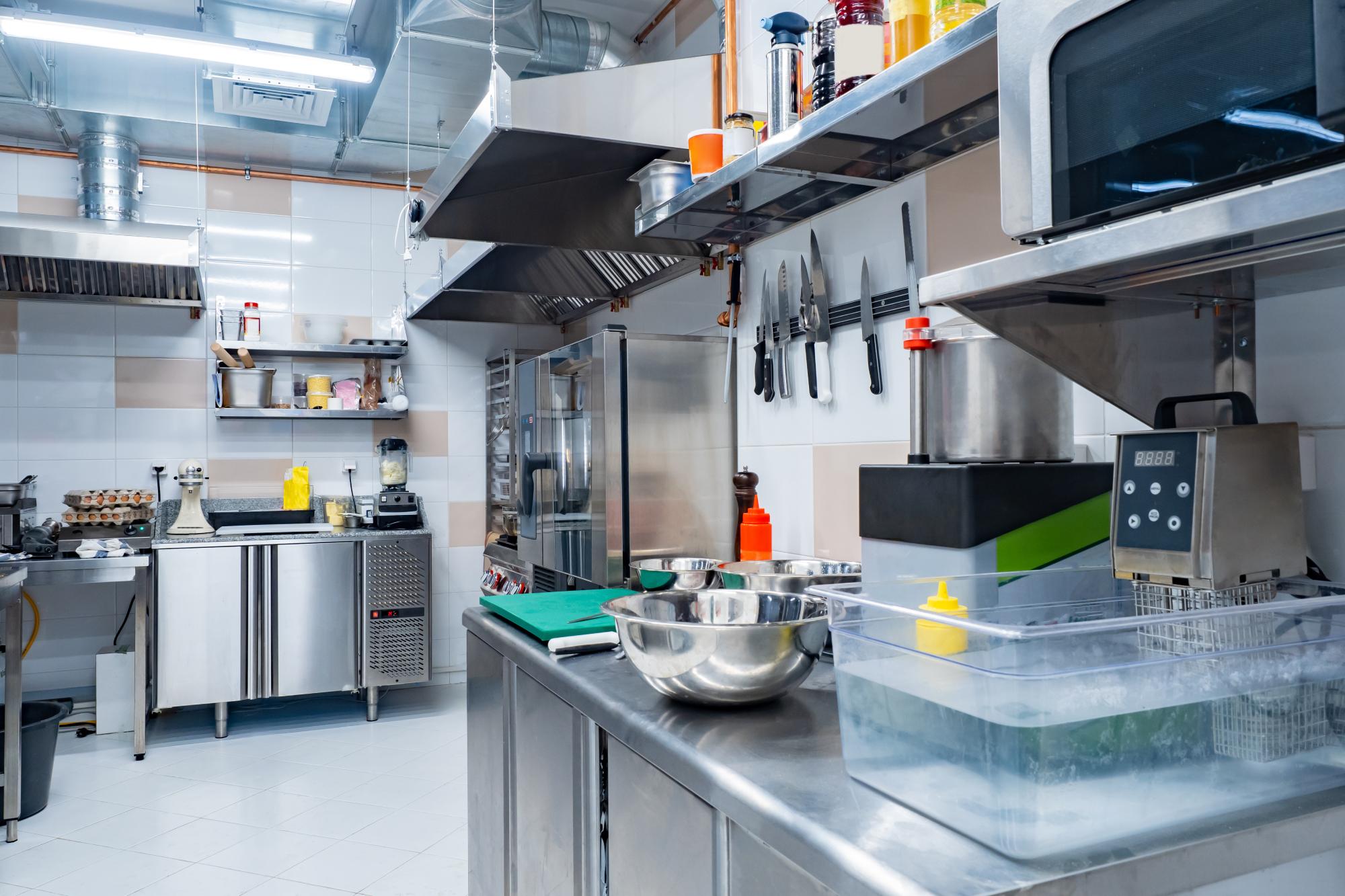 Cocina industrial ya equipada